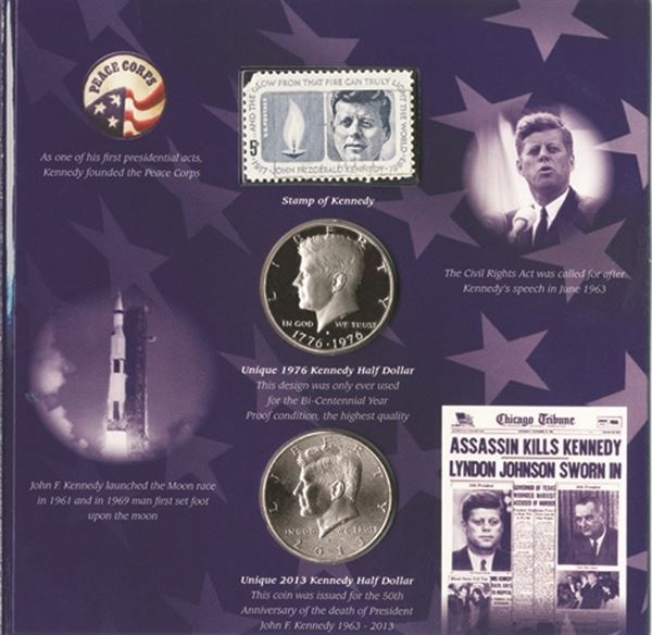 Picture of United States of America, Death of President Kennedy 1963-2013 50th Anniversary Set