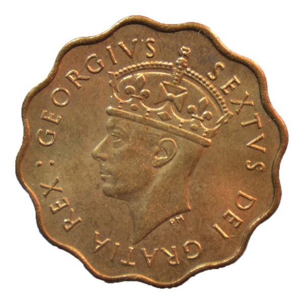Picture of Cyprus, 1/2 Piastres, George VI, 1949