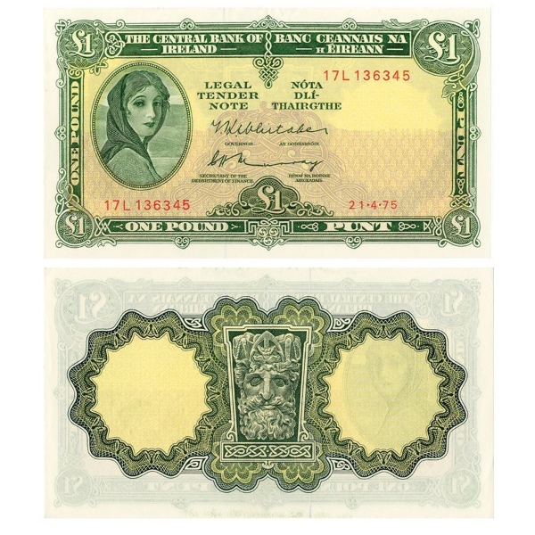 Picture of Ireland, Lady Lavery £1 EF