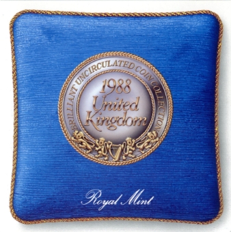 Picture of Elizabeth II, Royal Mint Set 1988 Brilliant Unc