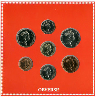 Picture of Elizabeth II, Royal Mint Brilliant Uncirculated Set, 1985