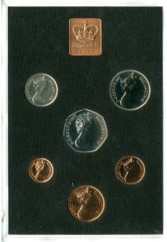 Elizabeth II, 1971 Royal Mint Proof Set