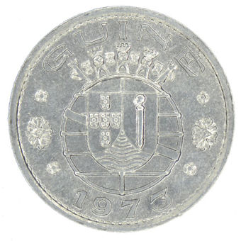 Picture of Portuguese Guinea, rare 10 Centavos, 1973