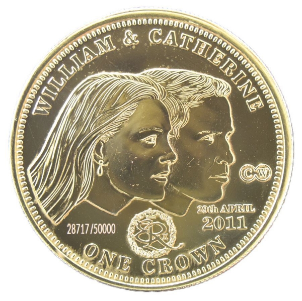 Picture of Tristan da Cunha, Crown (William & Catherine)