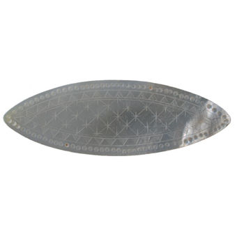 Picture of Hand-engraved oval Mother of Pearl Token