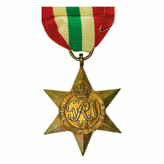 Picture of Italy, World War II Star Medal