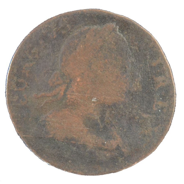 Picture of United States of America, USA 18th Century Counterfeit Halfpenny
