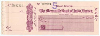Picture of India, Mercantile Bank of India Limited, Kuala Lumpur, 19- (circa 1930)