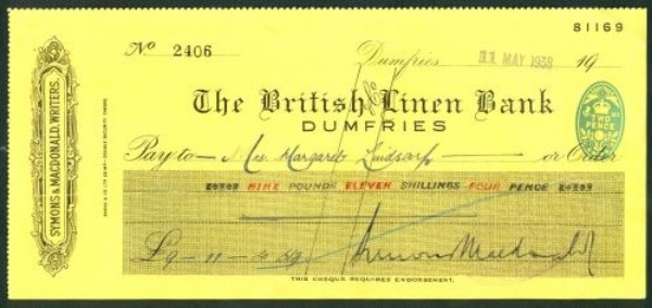 Picture of British Linen Bank, Dumfries, 19(38)