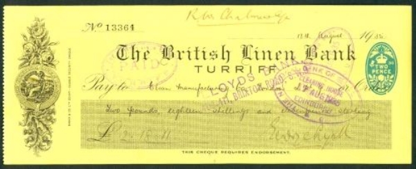 Picture of British Linen Bank, Turriff, 19(35)