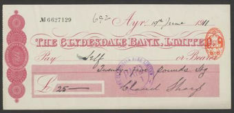 Picture of Clydesdale Bank, Ltd., Ayr, 19(11)