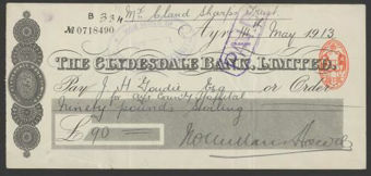 Picture of Clydesdale Bank, Ltd., Ayr, 19(13)