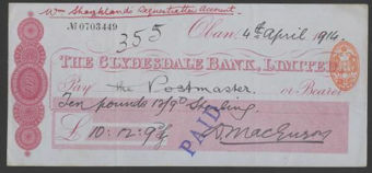 Picture of Clydesdale Bank, Ltd., Oban, 18(914)