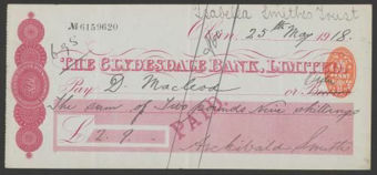 Picture of Clydesdale Bank, Ltd., Oban, 19(18)