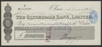 Picture of Clydesdale Bank, Ltd., Oban, 19(18)