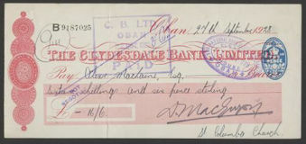 Picture of Clydesdale Bank, Ltd., Oban, 19(28)