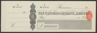 Picture of Clydesdale Bank, Ltd., Stranraer, 19(17)