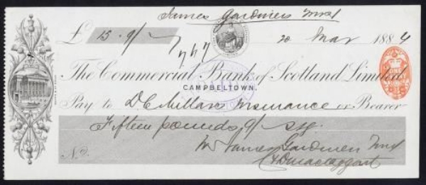 Picture of Commercial Bank of Scotland Ltd., Campbeltown, 188(6)