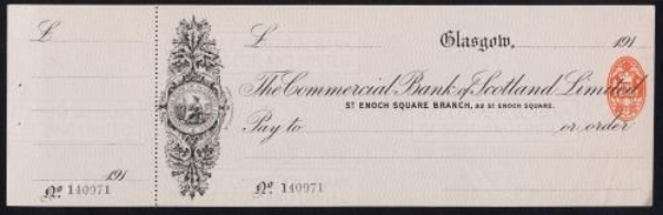 Picture of Commercial Bank of Scotland Ltd., Glasgow, St. Enoch Square branch, 191(4)