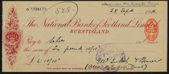 Picture of National Bank of Scotland Ltd., Burntisland, 19(16)