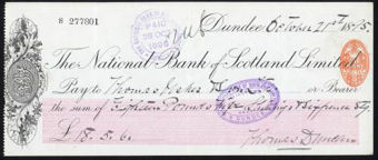 Picture of National Bank of Scotland Ltd., Dundee, 18(95)
