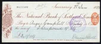 Picture of National Bank of Scotland Ltd., Inveraray, 18(93)