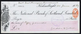Picture of National Bank of Scotland Ltd., Kirkcudbright, 18(89)