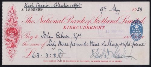 Picture of National Bank of Scotland Ltd., Kirkcudbright, 19(24)