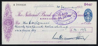 Picture of National Bank of Scotland Ltd., Kirkcudbright, 19(55)