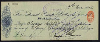 Picture of National Bank of Scotland Ltd., Musselburgh, 19(12)