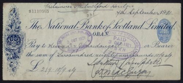 Picture of National Bank of Scotland Ltd., Oban, 19(19)
