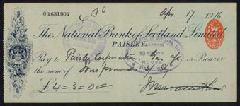 Picture of National Bank of Scotland Ltd., Paisley, 19(15)