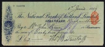 Picture of National Bank of Scotland Ltd., Stranraer, 19(17)