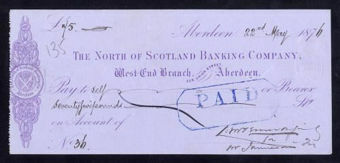 Picture of North of Scotland Banking Co., Aberdeen, 187(6)