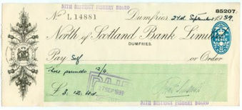 Picture of North of Scotland Bank Ltd., Dumfries, 19(39)