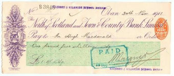 Picture of North of Scotland and Town & County Bank Ltd. , Oban, 191(3)