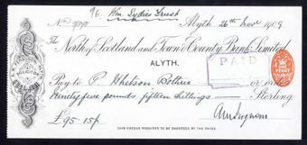 Picture of North of Scotland and Town & County Bank Ltd., Alyth, 190(9)