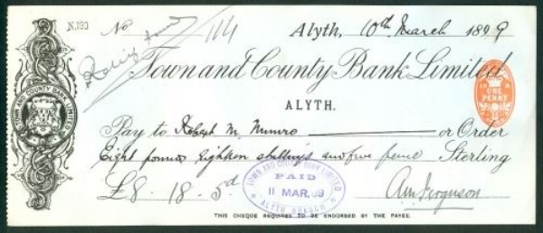 Picture of Town & County Bank Ltd., Alyth, 189(9)
