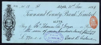 Picture of Town and County Bank Ltd., Alyth, 189(9)
