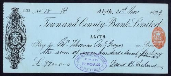 Picture of Town and County Bank Ltd., Alyth, 189(9)