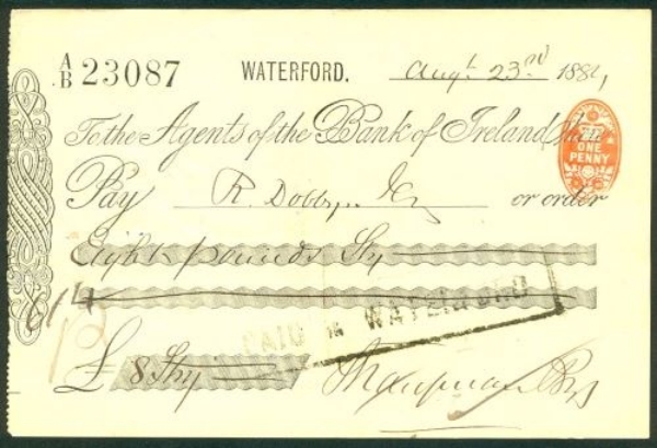 Picture of Bank of Ireland, Waterford, 18(94)