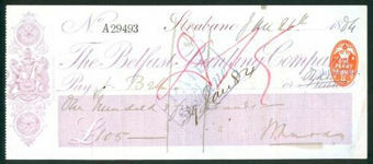 Picture of Belfast Banking Co. Ltd, Strabane, 18(84)