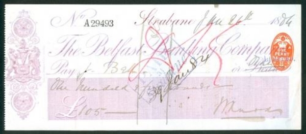 Picture of Belfast Banking Co. Ltd, Strabane, 18(84)