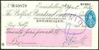 Picture of Belfast Banking Co. Ltd., Enniskillen, 19(36)