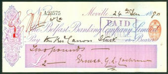 Picture of Belfast Banking Co. Ltd., Moville, 18(90)