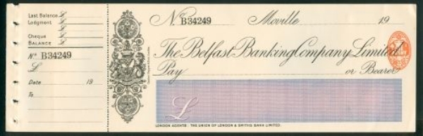 Picture of Belfast Banking Co. Ltd., Moville, 19(10)