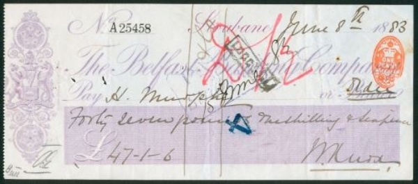 Picture of Belfast Banking Co., Strabane, 18(83)