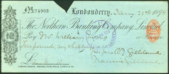 Picture of Northern Banking Company, Ltd., Londonderry, 189(8)