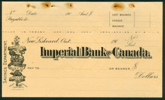 Picture of Imperial Bank of Canada, New Liskeard, Ontario, 190-