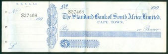 Picture of Standard Bank of South Africa, Ltd., Cape Town, 190-